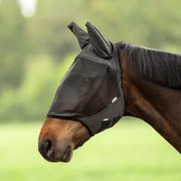 BUSSE Fliegenmaske Fly Guard II, schwarz - Pony