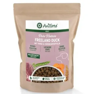 AniForte Trockenfutter FreelandDuck - Leckere Ente mit Hirse 2 kg