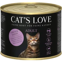 Cat's Love Katzen Nassfutter ADULT FISCH & HUHN - 200 g