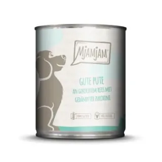 MjAMjAM Adult Pute an Reis mit Zucchini 6x800 g
