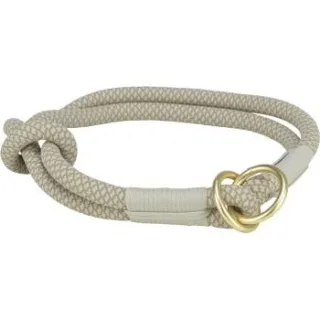 Trixie Soft Rope Zug-Stopp-Halsband beige L