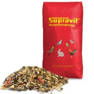 Supravit Nagerfutter - Premium-Alleinfuttermittel für Nager 25 kg