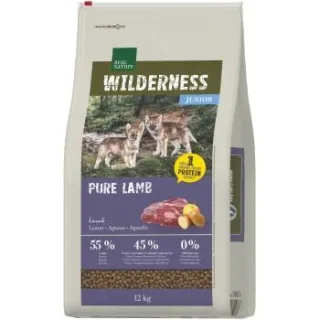REAL NATURE WILDERNESS Trockenfutter Hund, Junior, Pure Lamb 12 kg