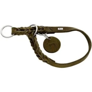 Hunter Dressurhalsung Solid Education oliv 40 cm