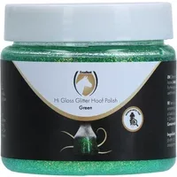 Glitzer-Huflack 'Excellent Horse Hi Gloss Glitter' - Grün