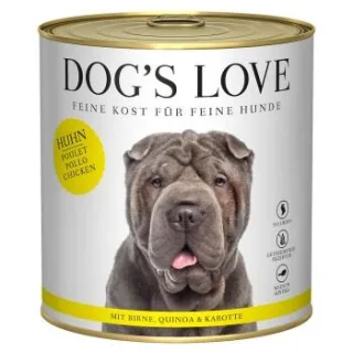 DOG'S LOVE Adult Huhn 6x800 g