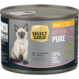 SELECT GOLD Pure Kitten Paté 24x200 g