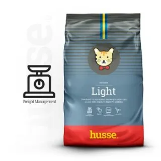 husse Exclusive Light Set 2 x 2 kg (4 kg) Trockenfutter für Katzen zur Erhaltung eines gesunden Gewichts