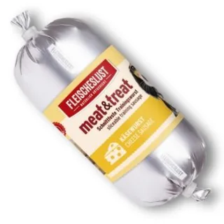 Fleischeslust Trainingswurst meat & treat Käsewurst 15x200g