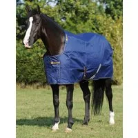 Bucas Irish Turnout Light/50 Classic "Navy/Gold" - 145 cm