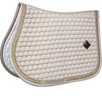 Kentucky Horsewear Spring-Schabracke Glitter Band  - beige