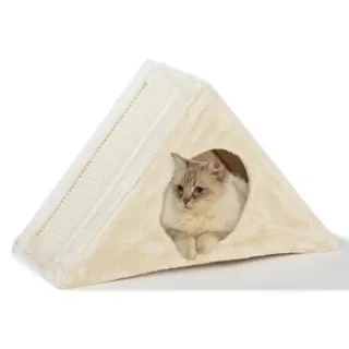 Rohrschneider ® Katzenpyramide Isa, mit Kratzfläche