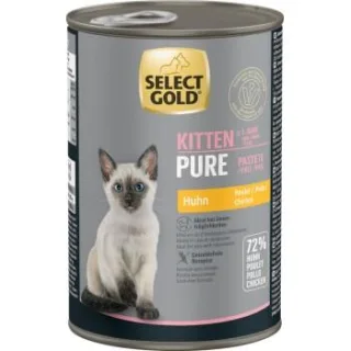 SELECT GOLD Pure Kitten Paté 24x400 g