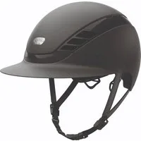 ABUS Pikeur Reithelm AirLuxe Pure Long Visor, schwarz - M