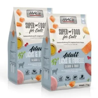 MAC's Cat Adult Trockenfutter Lachs & Forelle 2x7 kg