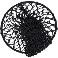 QHP Heunetz Easy Fill, 1 Meter - Schwarz