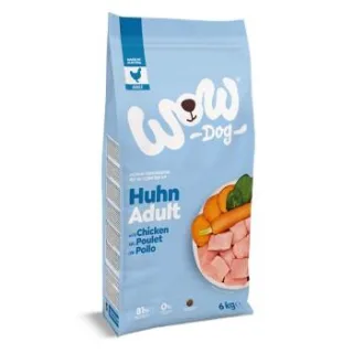 WOW DOG Trockenfutter Hund Adult Huhn 2x6 kg
