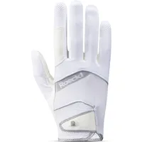 Roeckl Reithandschuh "MILLERO", white - 7