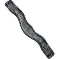 PRESTIGE Anatomischer Dressurgurt, schwarz - 80 cm