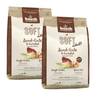 bosch Soft Land-Ente & Kartoffel 2x2,5 kg