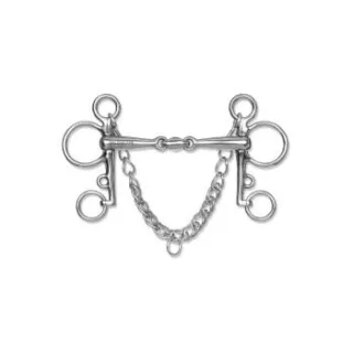 Waldhausen GmbH Waldhausen Pelham doppelt gebrochen. massiv 12,5 cm
