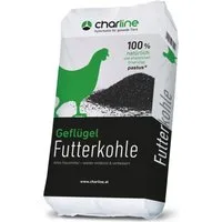 CharLine Futterkohle-Granulat für Geflügel - 14 kg