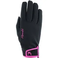 Roeckl Handschuhe HEGAU black/pop pink - 7
