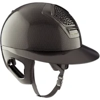 freejump Reithelm Voronoï Carbon - mit Schläfenschutz, schwarz glossy - S
