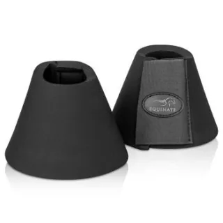 Equinate Hufglocken Denver schwarz L