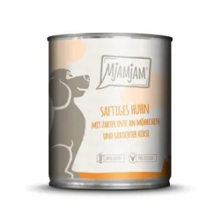 MjAMjAM Adult Huhn mit Ente und Möhrchen 6x800 g