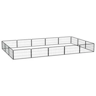 VidaXL Hunde Laufstall / Freilaufgehege 5 m, 3 m, 50 cm