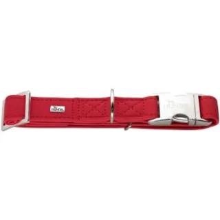 Hunter Hundehalsung softie alu strong rot L