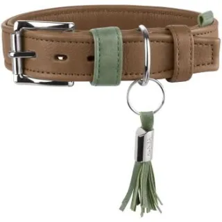 Hunter Hundehalsband portofino taupe L