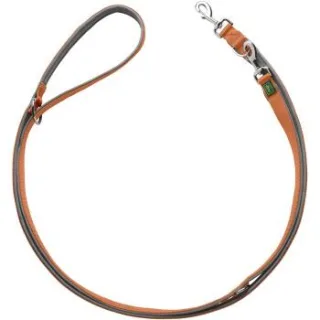 Hunter Verstellbare Führleine Neopren lachs 2,5 cm, 2 m