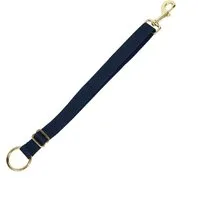 Kentucky Horsewear Nylon Halter Hook & Ring Lang - navy