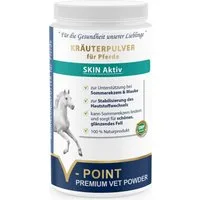 V-POINT SKIN Aktiv - Premium Kräuterpulver für Pferde - 500 g