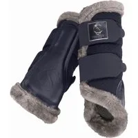 ESKADRON Gamaschen MESH FAUXFUR, navy - XL