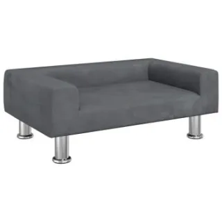 VidaXL Hundebett dunkelgrau 70 cm, 26,5 cm, 70 cm