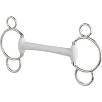beris 3-Ring-Gebiss Olivenkopfstange MEDIUM - 140 mm