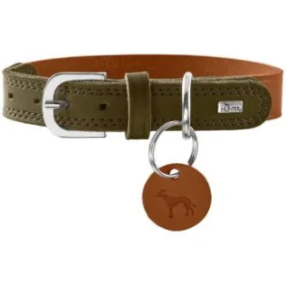 Dog Sport HUNTER Hundehalsband lemvig cognac XS-S