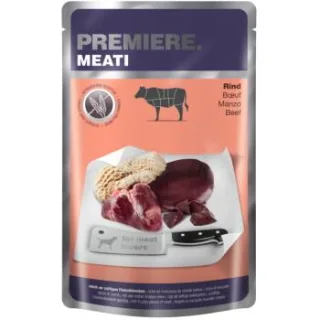 PREMIERE Meati Nassfutter Hund Adult, Rind 20x500 g