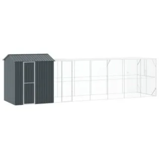 VidaXL Vogelvoliere 2,1 m, 8,17 m, 2,47 m