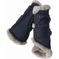 ESKADRON Gamaschen FAUXFUR dark navy - S