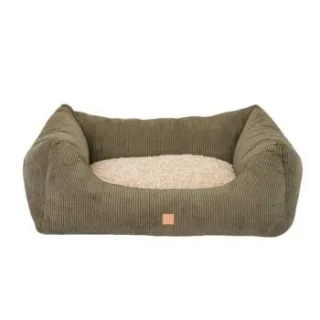 PET & Co. Pet & Co Hundebett Kingston Cord Luxus khaki L