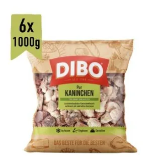 DIBO Frostfutter Kaninchen 6x1 kg