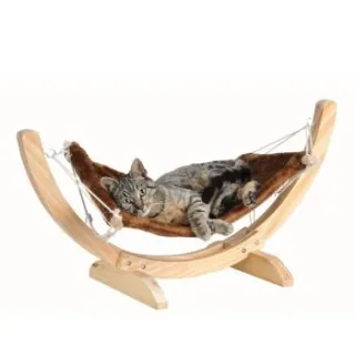 Rohrschneider ® Katzenhängematte Cat Relax, Katzenschlafplatz inkl. Gratis-Beigabe