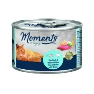 MOMENTS Adult Thunfisch und Huhn mit Käse 24x140 g