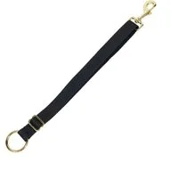 Kentucky Horsewear Nylon Halter Hook & Ring Lang - black