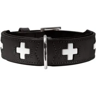 Hunter Halsband Swiss schwarz 70 cm