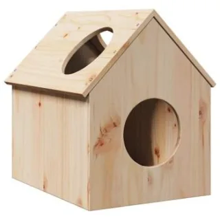 VidaXL Katzenhaus naturfarben